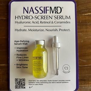 NassifMD gHydro-Screen Super Hydrating Serum Hyaluronic Acid, Retinol, Ceeamides